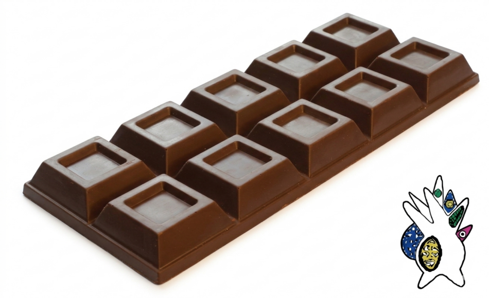 LINGOTE DE CHOCOLATE AL 53%